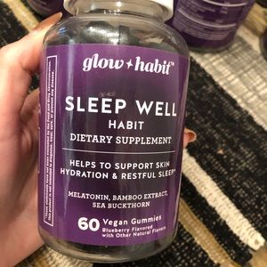 Glow Habit Vegan Sleep Gummies